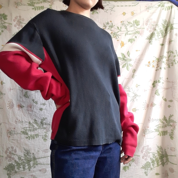 Colorblock Stripe Sweater - Picture 2 of 4